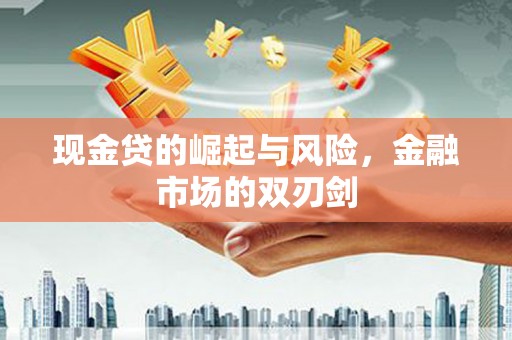 徐水现金贷的崛起与风险，金融市场的双刃剑