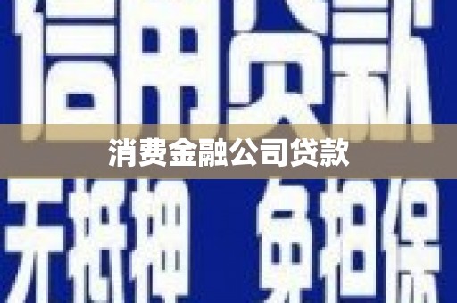 沙雅消费金融公司贷款