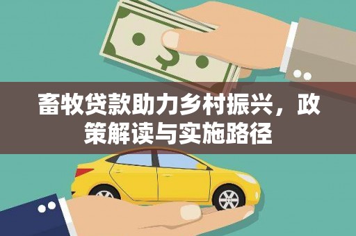隆回畜牧贷款助力乡村振兴，政策解读与实施路径