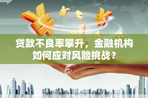 黔西南贷款不良率攀升，金融机构如何应对风险挑战？