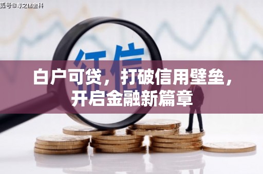 竹东白户可贷，打破信用壁垒，开启金融新篇章