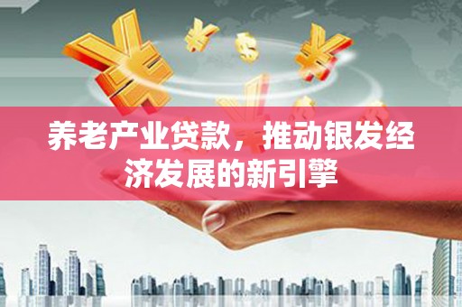 坊子养老产业贷款，推动银发经济发展的新引擎