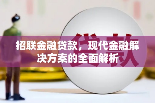 市中区招联金融贷款，现代金融解决方案的全面解析