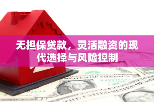 元长无担保贷款，灵活融资的现代选择与风险控制