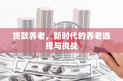 太白贷款养老，新时代的养老选择与挑战