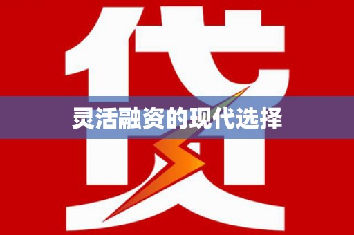 和田灵活融资的现代选择
