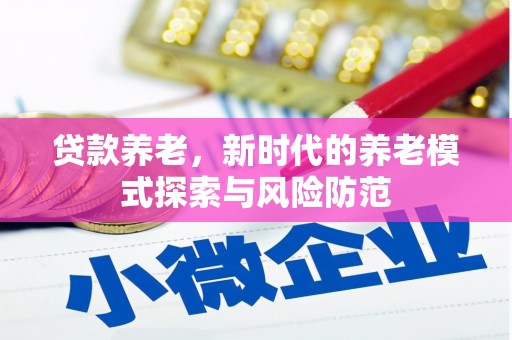 西城贷款养老，新时代的养老模式探索与风险防范